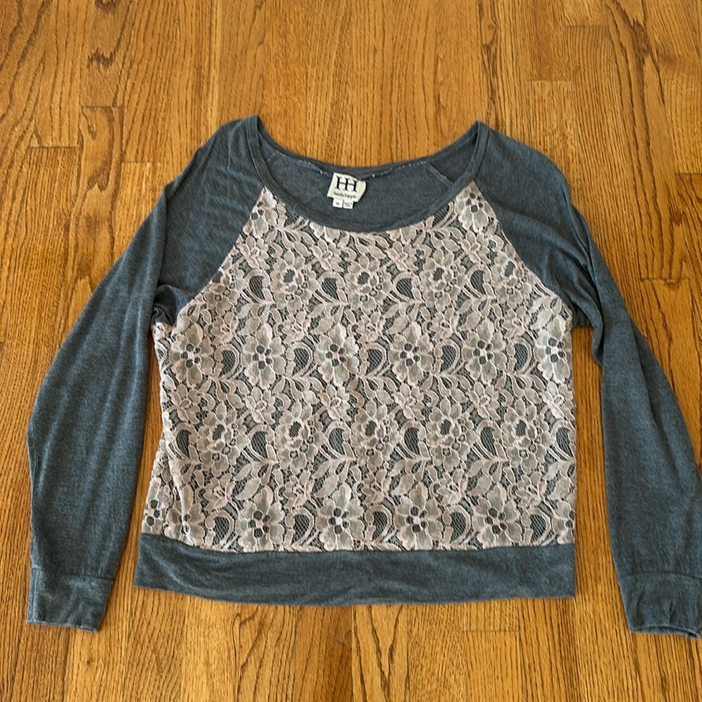Haute hippie lace top